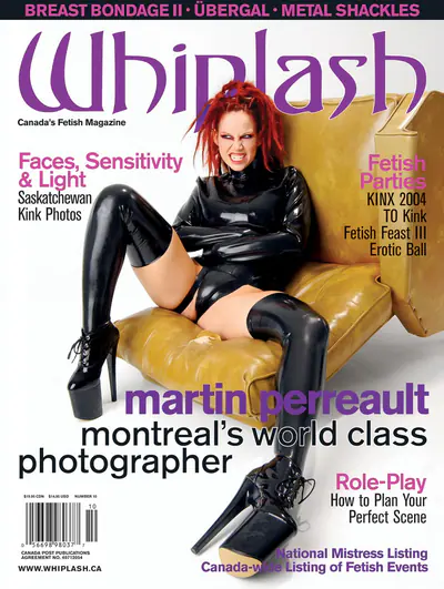 Bianca Beauchamp on the cover of Whiplash
