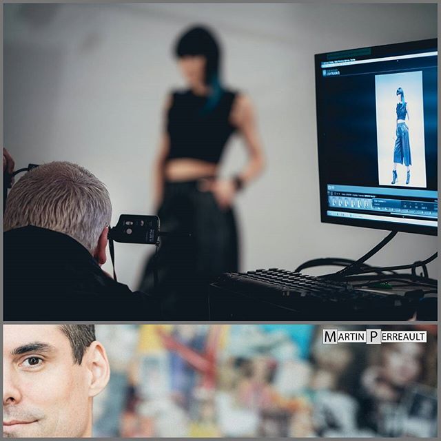 #bts assignment on my friend @gilpmtl 's hair styling & fashion shoot. I find it a real pleasure to shoot behind the scenes. It allows me to be surrounded by a bunch of creative people and focus in the moment, taking the time to admire them at work.