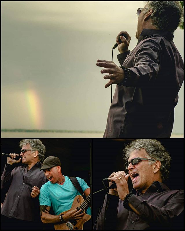 Rock 'n Roll with the #badselfies www.martinperreault.com #martinperreault #photography #portrait #band #rainbow #singing