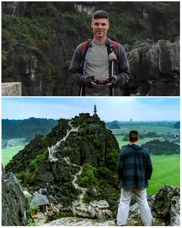 My visit to Ninh Binh was breathtaking.  Those shrines at the top of the cliff are amazing.  It is hard to capture in photo how magnificent it all is, and I think the drone really gets to show what I actually saw in person.#dji #djimavicair #drone #vietnam #backpacking #roadtrip #ninhbinh #amazing